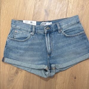Garage Denim Low Rise Shorts